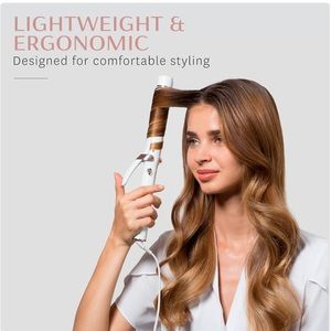 T3
SinglePass Curl 1.25” Professional Ceramic Curling Iron